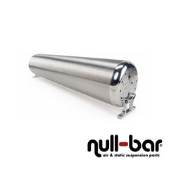 28 FLO Tank - Aluminium Endkappen Mittenteil gebürstet - 71cm