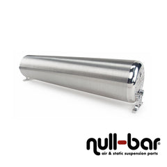 28 FLO Tank - Aluminium Endkappen Mittenteil gebürstet - 71cm