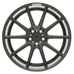 YP1 TALIA | MATT GUNMETAL | 9.5x19