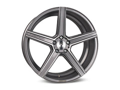 mbDESIGN KV1 | 20×9 ET40 · 5x115 | grau glänzend poliert