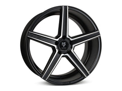 mbDESIGN KV1 | 23×10 ET30 · 5x112 | schwarz matt poliert