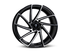 mbDESIGN KV2 | 20×8.5 ET43 · 5x108 | schwarz matt poliert