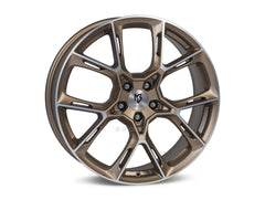 mbDESIGN KX1 | 20×8.5 ET45 · 5x114.3 | bronze light matt poliert