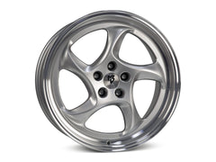 mbDESIGN TURBO | 19×9.5 ET40 · 5x112 | silber glänzend poliert