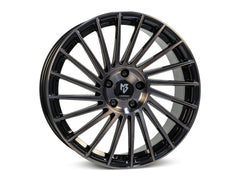 mbDESIGN VR3 | 18×7.5 ET45 · 5x100 | schwarz smoke poliert