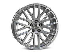 mbDESIGN KV4 | 18×7.5 ET42 · 5x112 | silber glänzend