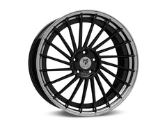 mbDESIGN VR3.2 DC 2-tlg | 21×10.5 ET40 · 5x120 | schwarz glänzend/schwarz glänzend poliert