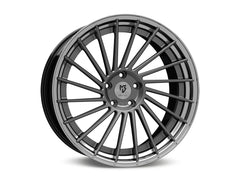 mbDESIGN VR3.2 DC 2-tlg | 20×10.5 ET45 · 5x120 | grau matt/schwarz glänzend poliert