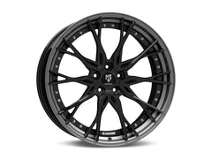 mbDESIGN KV3.2 DC 2-tlg | 21×10.5 ET35 · 5x112 | schwarz glänzend/grau matt
