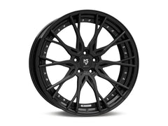 mbDESIGN KV3.2 DC 2-tlg | 21×10.5 ET40 · 5x120 | schwarz stumpfmatt/schwarz glänzend