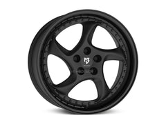 mbDESIGN TURBO S | 19×9.5 ET40 · 5x108 | schwarz stumpfmatt/schwarz glänzend