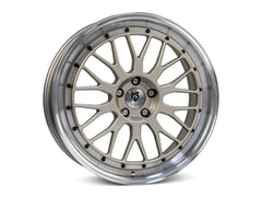 mbDESIGN LV1 | 17×7 ET35 · 4x108 | champagner glänzend poliert