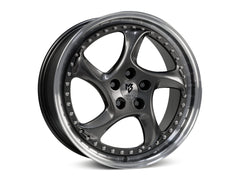 mbDESIGN TURBO S | 19×9.5 ET40 · 5x112 | grau glänzend poliert