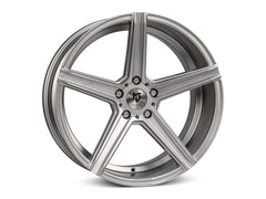 mbDESIGN KV1 DC | 20×10.5 ET33 · 5x114.3 | silber glänzend