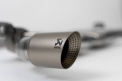 Original Volkswagen Titanabgasanlage Akrapovič Golf GTI TCR