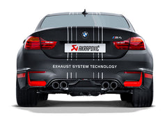 M3 (F80) M4 (F82, F83) / AKRAPOVIC HECKSCHÜRZE MATT