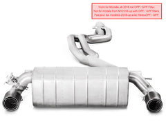 M140i (F20, F21) 2016-19 / AKRAPOVIC SLIP-ON AUSPUFFANLAGE
