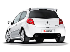 Clio III RS 200 2009-12 / AKRAPOVIC SLIP-ON AUSPUFFANLAGE