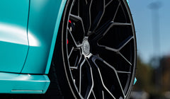 WF HE.1-FF | 20x9.5 CNC | GLOSS STEEL