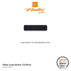 FLATEE LOOP STICKER (7X29CM)