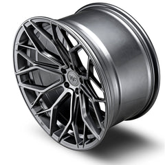 WF HE.1-FF | 20x9.5 CNC | GLOSS STEEL