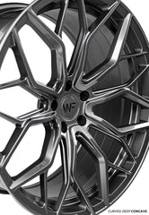 WF HE.1-FF | 20x9.5 CNC | GLOSS STEEL