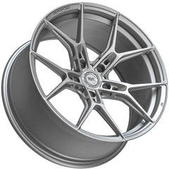 WF R.1-FG | 19x9.0 FORGED | FROZEN SILVER | TTRS + RS3