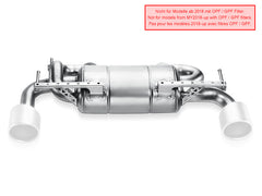 370Z 2009-20 / AKRAPOVIC SLIP-ON AUSPUFFANLAGE