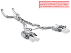 M6 Gran Coupé (F06) 2013-18 / AKRAPOVIC KOMPLETT AUSPUFFANLAGE