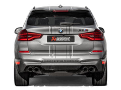 X3M (F97) & X4M (F98) OPF 2020 / AKRAPOVIC SLIP-ON AUSPUFFANLAGE