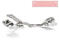 Panamera GTS Turbo Serie (971) / AKRAPOVIC KOMPLETT AUSPUFFANLAGE