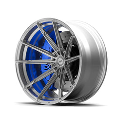 Wheelforce RACE.THREE | 19×9 ET44 · 5x112 | Frozen Silver