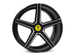 mbDESIGN KV1 DC | 23×11.5 ET45 · 5x112 | schwarz matt poliert