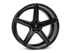 mbDESIGN KV1 DC | 20×10.5 ET18 · 5x112 | schwarz seidenmatt
