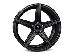 mbDESIGN KV1 | 20×9 ET26 · 5x112 | schwarz seidenmatt