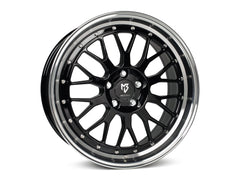 mbDESIGN LV1 | 20×9 ET35 · 5x112 | schwarz glänzend poliert