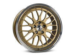 mbDESIGN LV1 | 18×7.5 ET35 · 4x100 | gold glänzend poliert