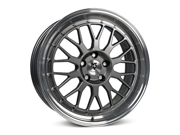 mbDESIGN LV1 | 20×8.5 ET40 · 5x115 | grau glänzend poliert
