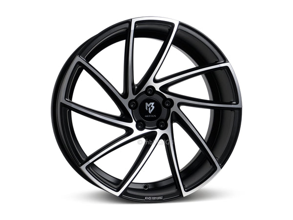 mbDESIGN KV2 | 20×8.5 ET45 · 5x130 | schwarz matt poliert