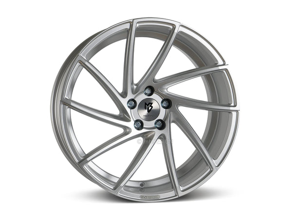 mbDESIGN KV2 | 19×8.5 ET33 · 5x112 | silber glänzend