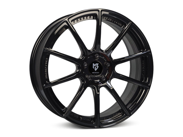 mbDESIGN MF1 | 19×8 ET33 · 5x110 | schwarz glänzend