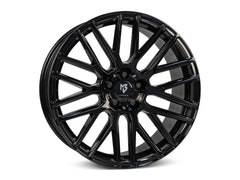 mbDESIGN KV4 | 18×7.5 ET45 · 5x114.3 | schwarz glänzend