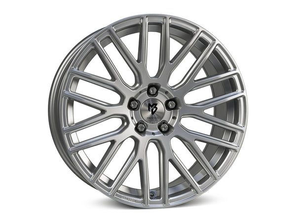 mbDESIGN KV4 | 18×7.5 ET45 · 5x100 | silber glänzend