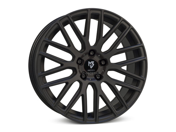 mbDESIGN KV4 | 18×7.5 ET35 · 5x112 | schwarz stumpfmatt
