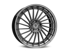 mbDESIGN VR3.2 2-tlg | 20×9 ET35 · 5x112 | grau matt/schwarz glänzend poliert