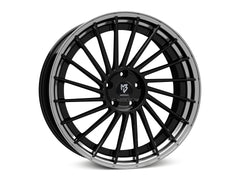 mbDESIGN VR3.2 2-tlg | 20×9 ET35 · 5x112 | schwarz glänzend/schwarz glänzend poliert