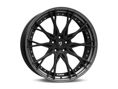 mbDESIGN KV3.2 DC 2-tlg | 21×10.5 ET40 · 5x120 | schwarz stumpfmatt/grau matt