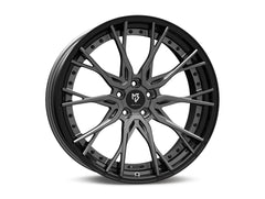 mbDESIGN KV3.2 DC 2-tlg | 21×10.5 ET25 · 5x110 | grau matt/schwarz glänzend