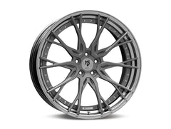 mbDESIGN KV3.2 DC 2-tlg | 21×10.5 ET40 · 5x120 | grau matt/schwarz glänzend poliert