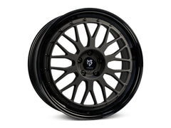 mbDESIGN LV1 | 19×8.5 ET35 · 5x100 | schwarz stumpfmatt/schwarz glänzend